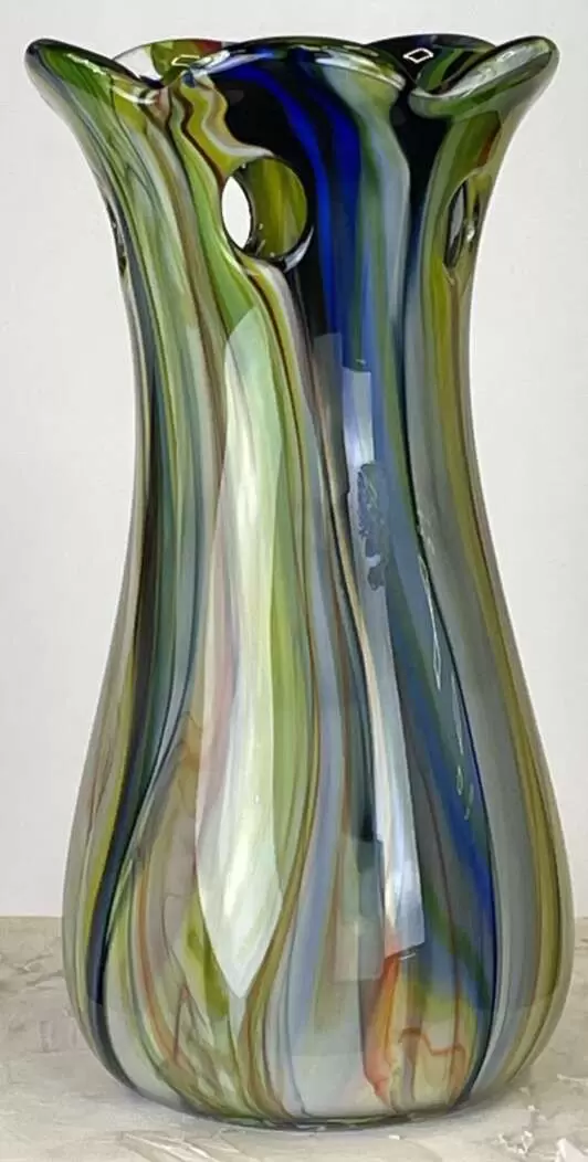 Винтажная авторская ваза