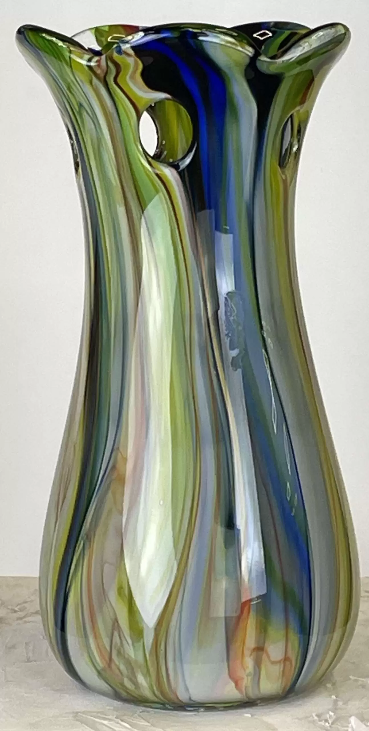 Винтажная авторская ваза