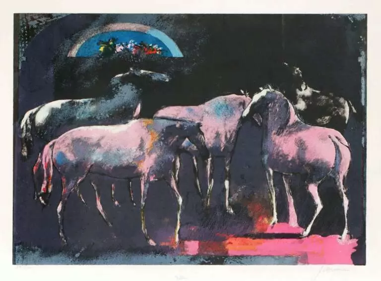 «Le troupeau de chevaux (Табун лошадей)»