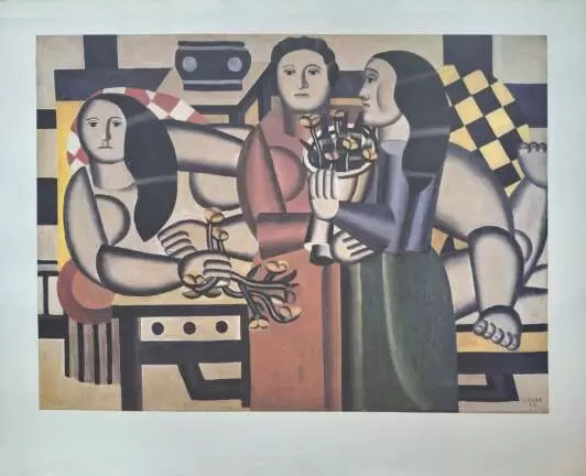 "Les femmes au bouquet", 1960 г.