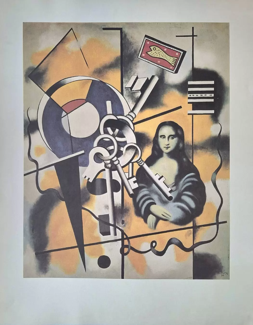"Мона Лиза с ключами", 1950 г.