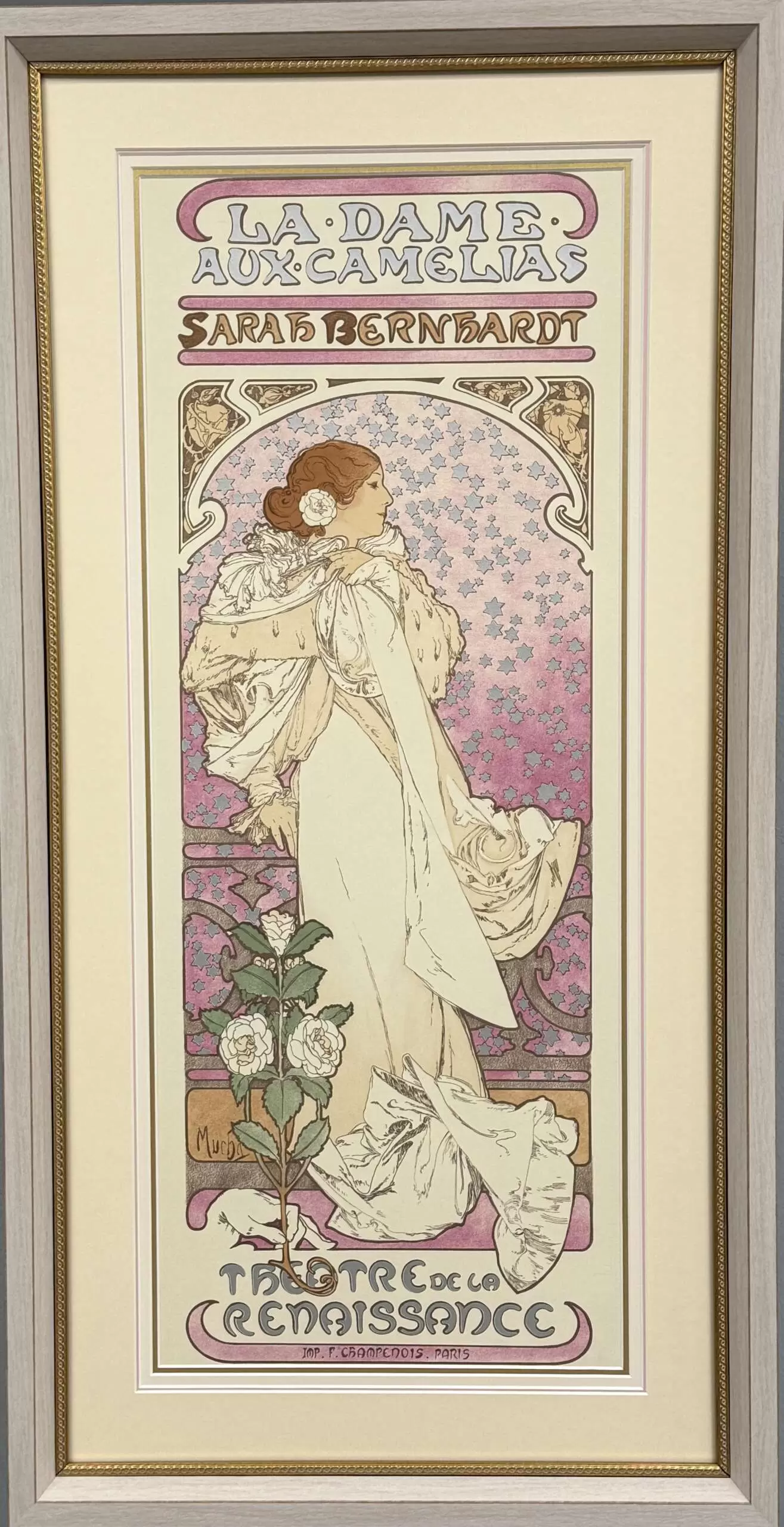 "Дама с Камелиями (в главной роли Сара Бернар)"