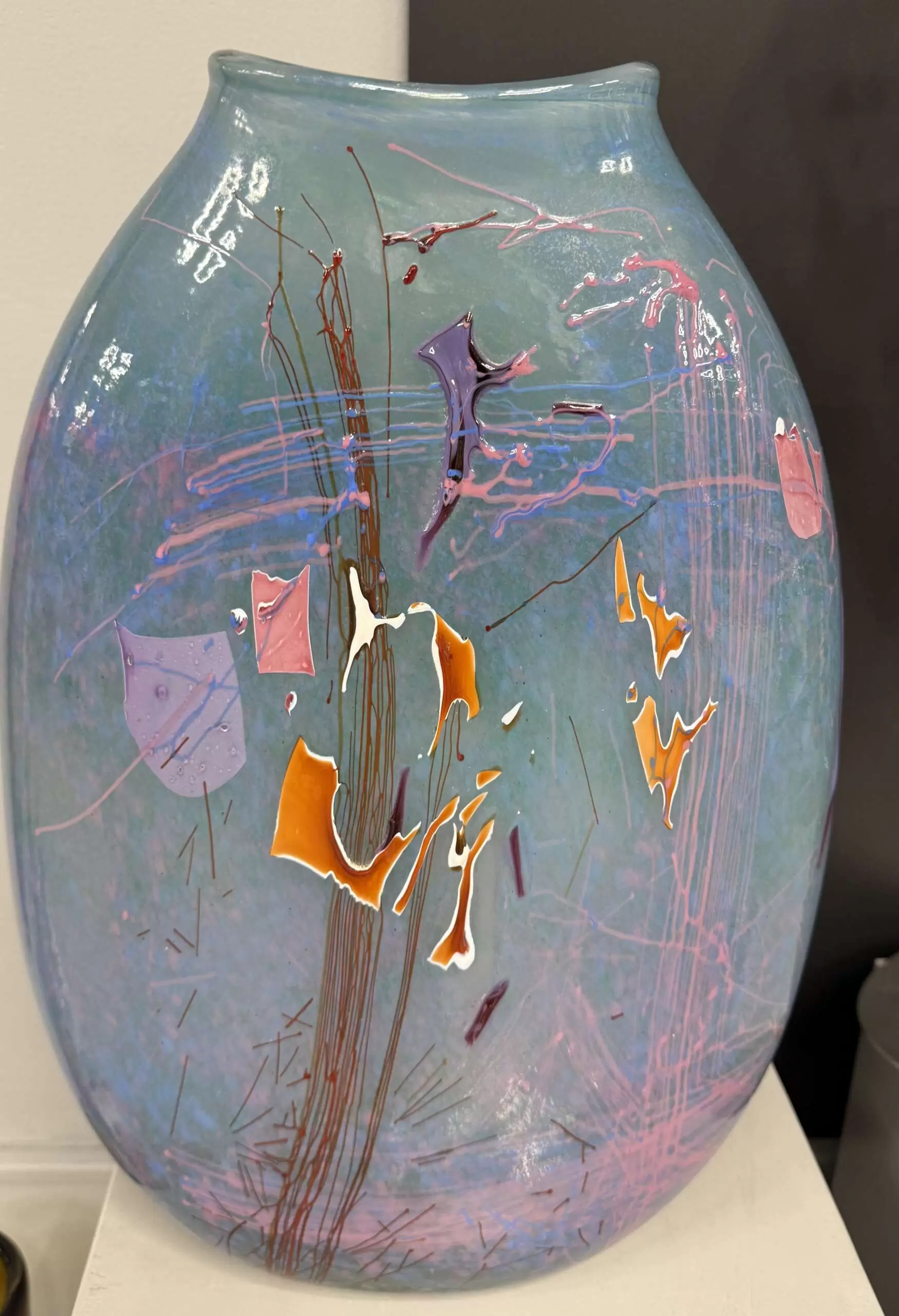 Винтажная авторская ваза