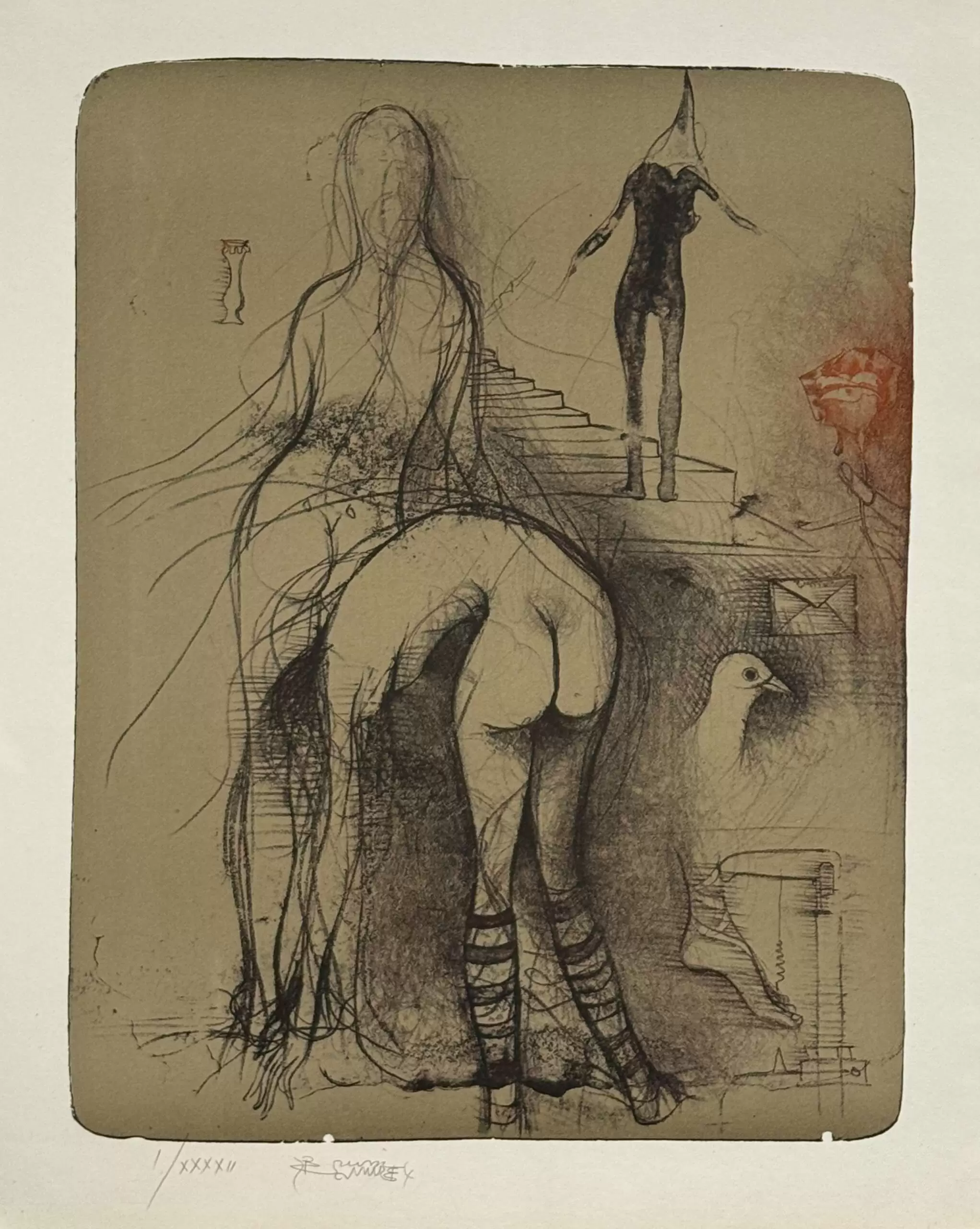 "Пара девушек"