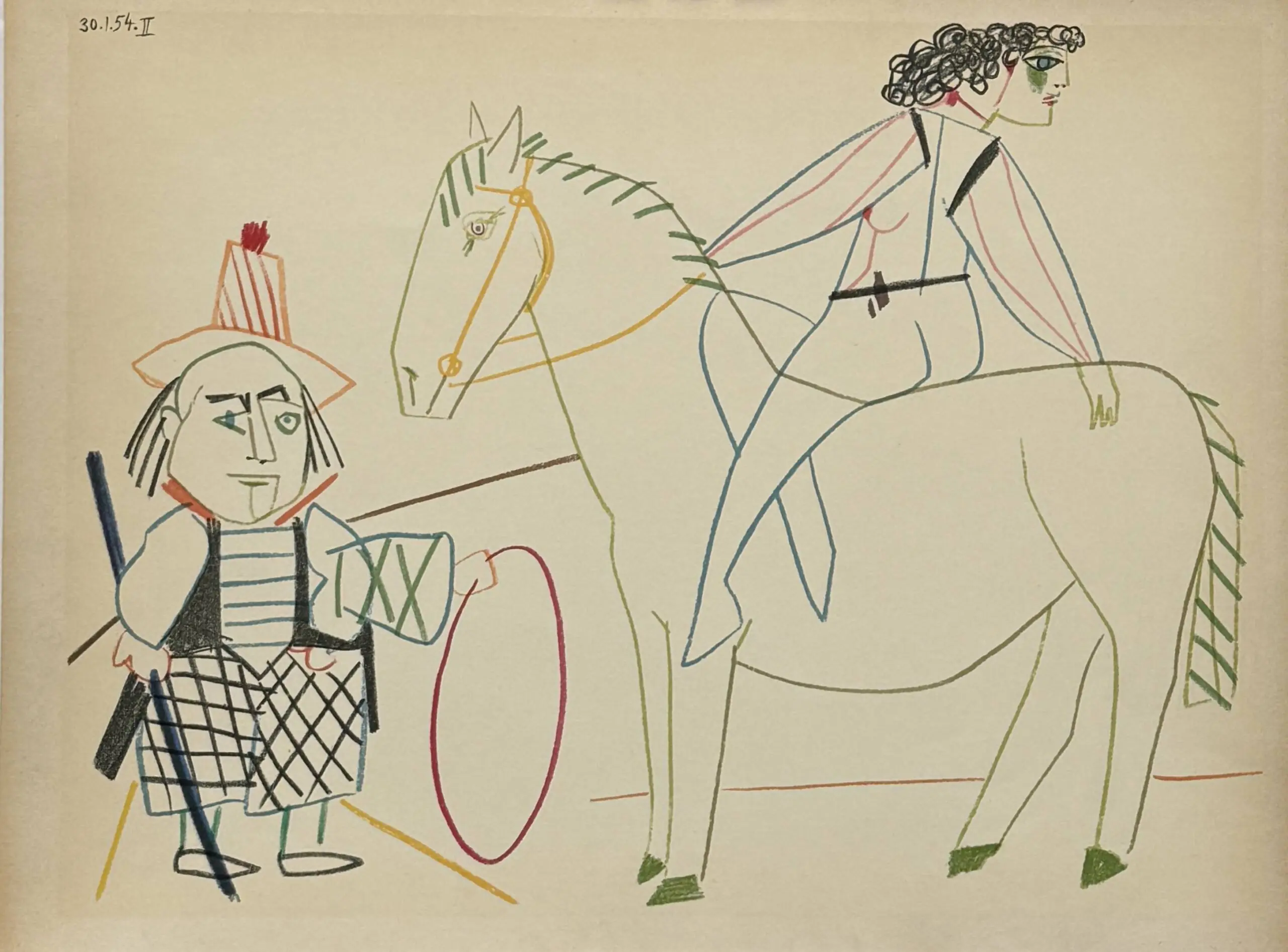 "Circus Rider II (Цирковой наездник II)"
