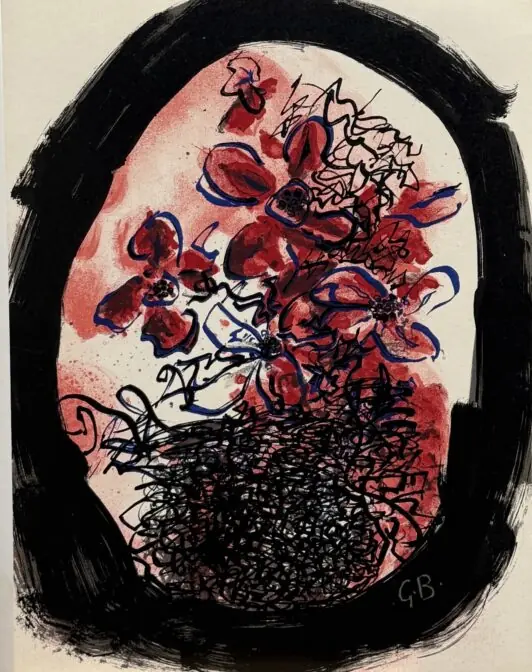 "Bouquet de fleurs", 1961 г.