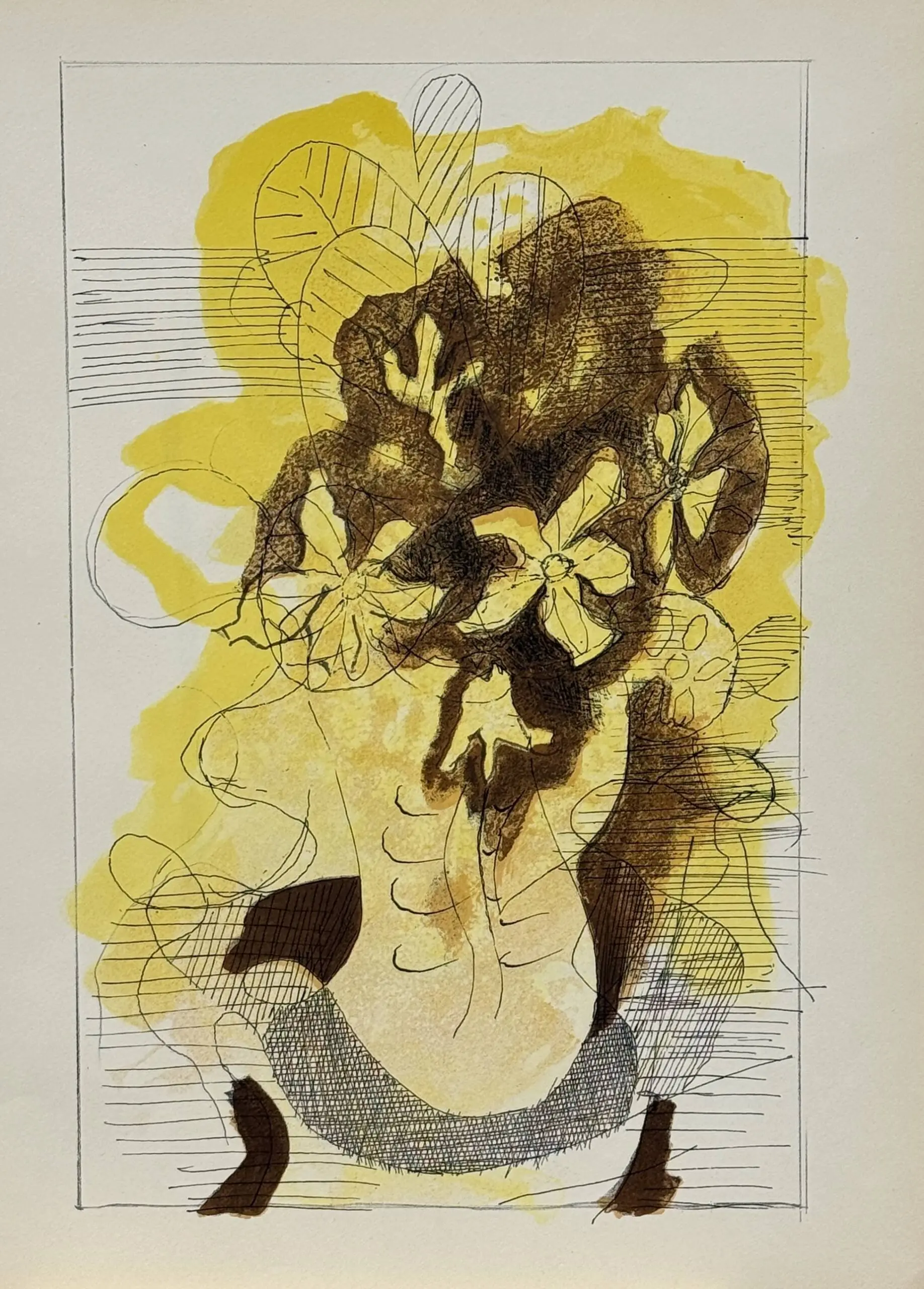 "Bouquet de fleurs II", 1955 г.