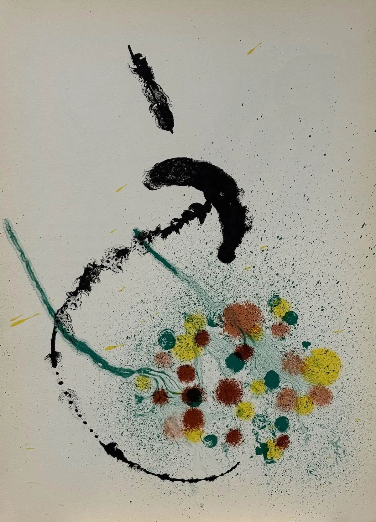 "La Fille du Jardinier I: Composition III (Дочь садовника I: Композиция III)", 1963 г.