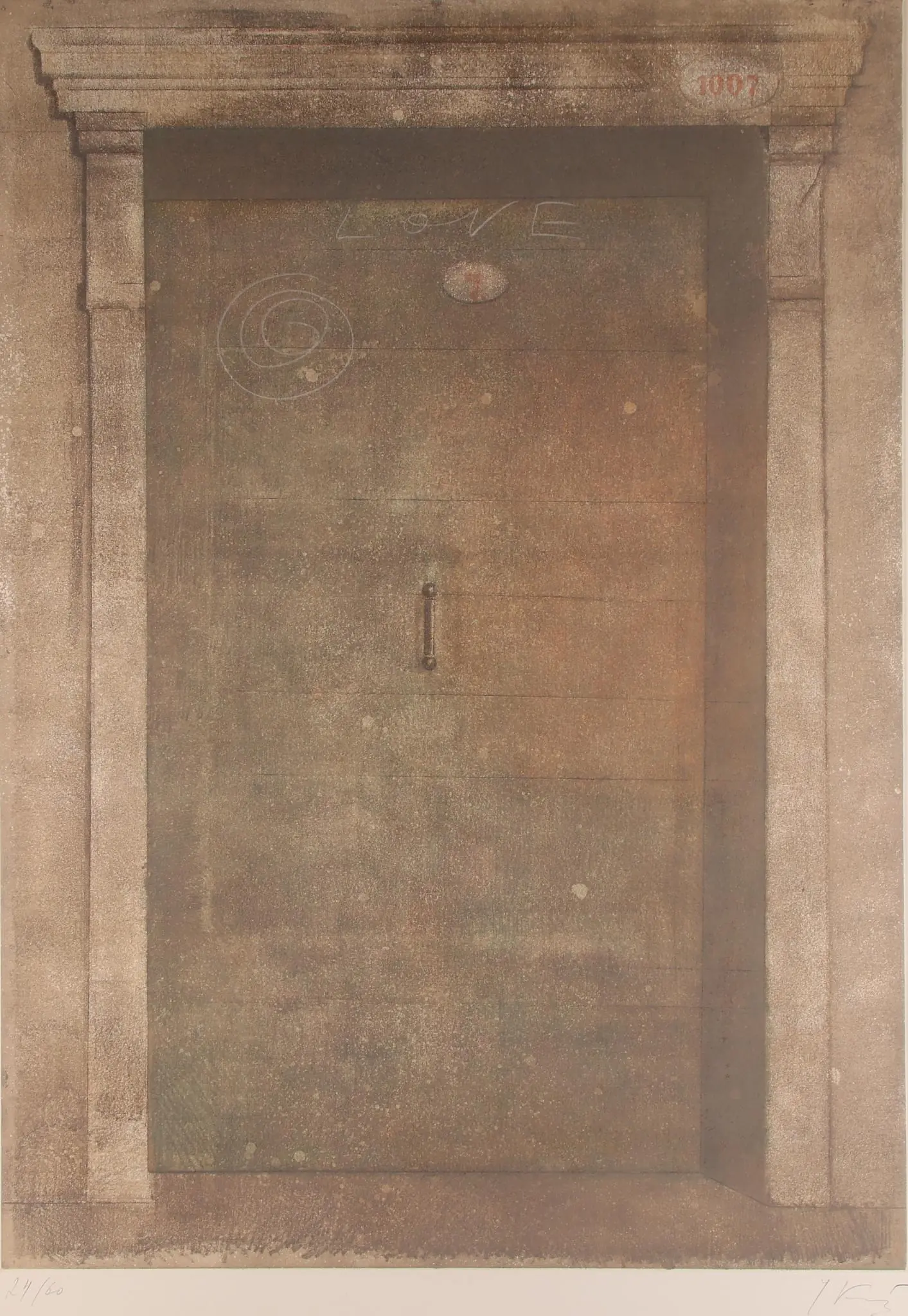 "Venetian Shutter LOVE"