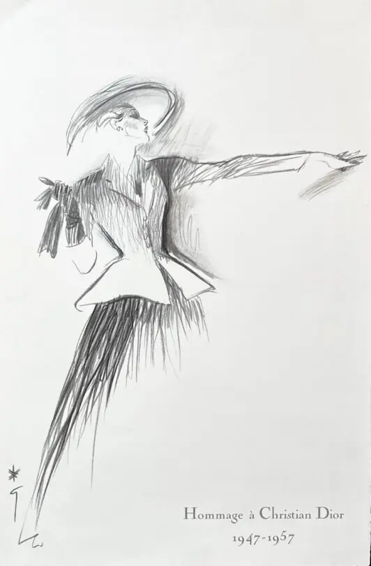 "Hommage a Christian Dior"