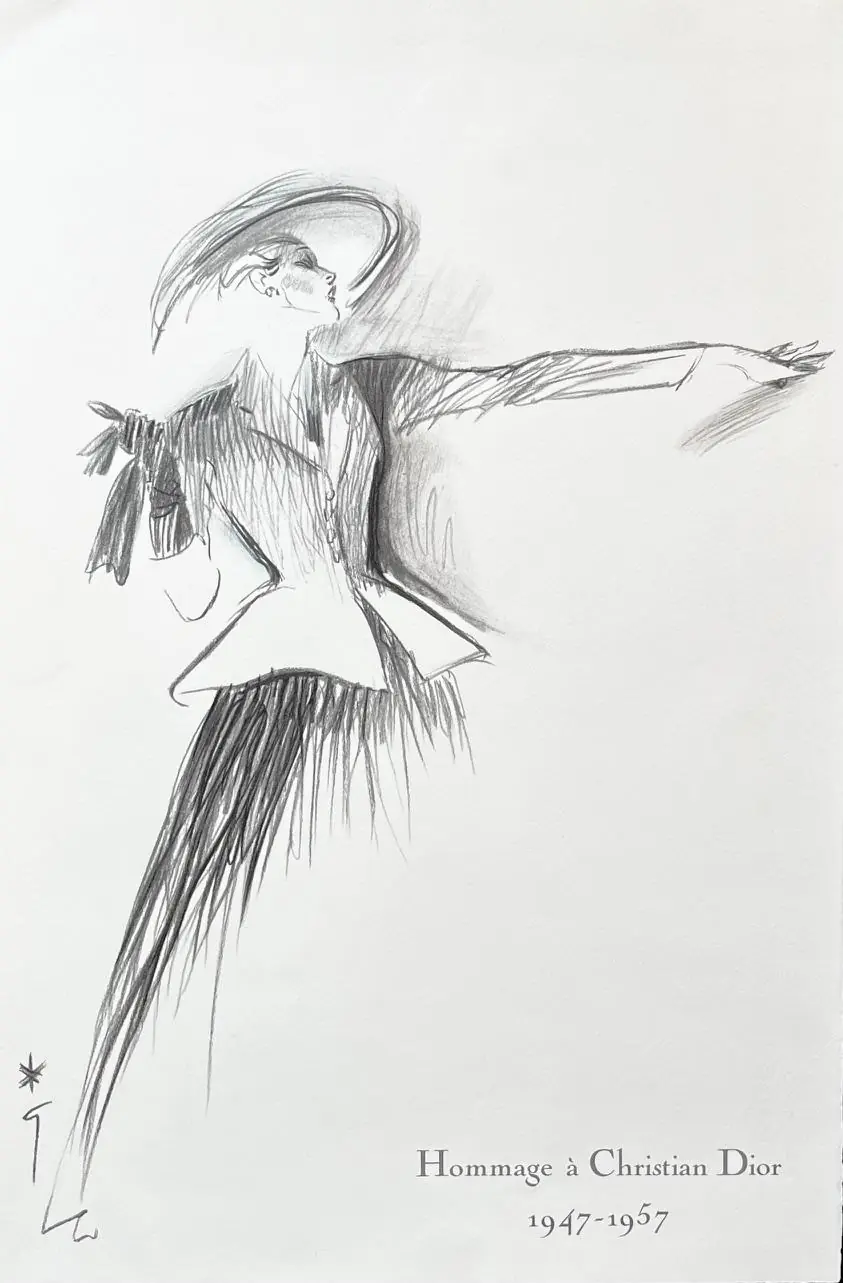"Hommage a Christian Dior"