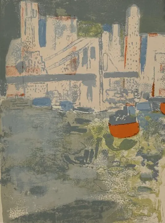 "Le port de New York"